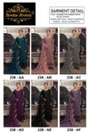 Ayesha Misbah 238 Designer Georgette Pakistani Suits Wholesale Price In Surat
